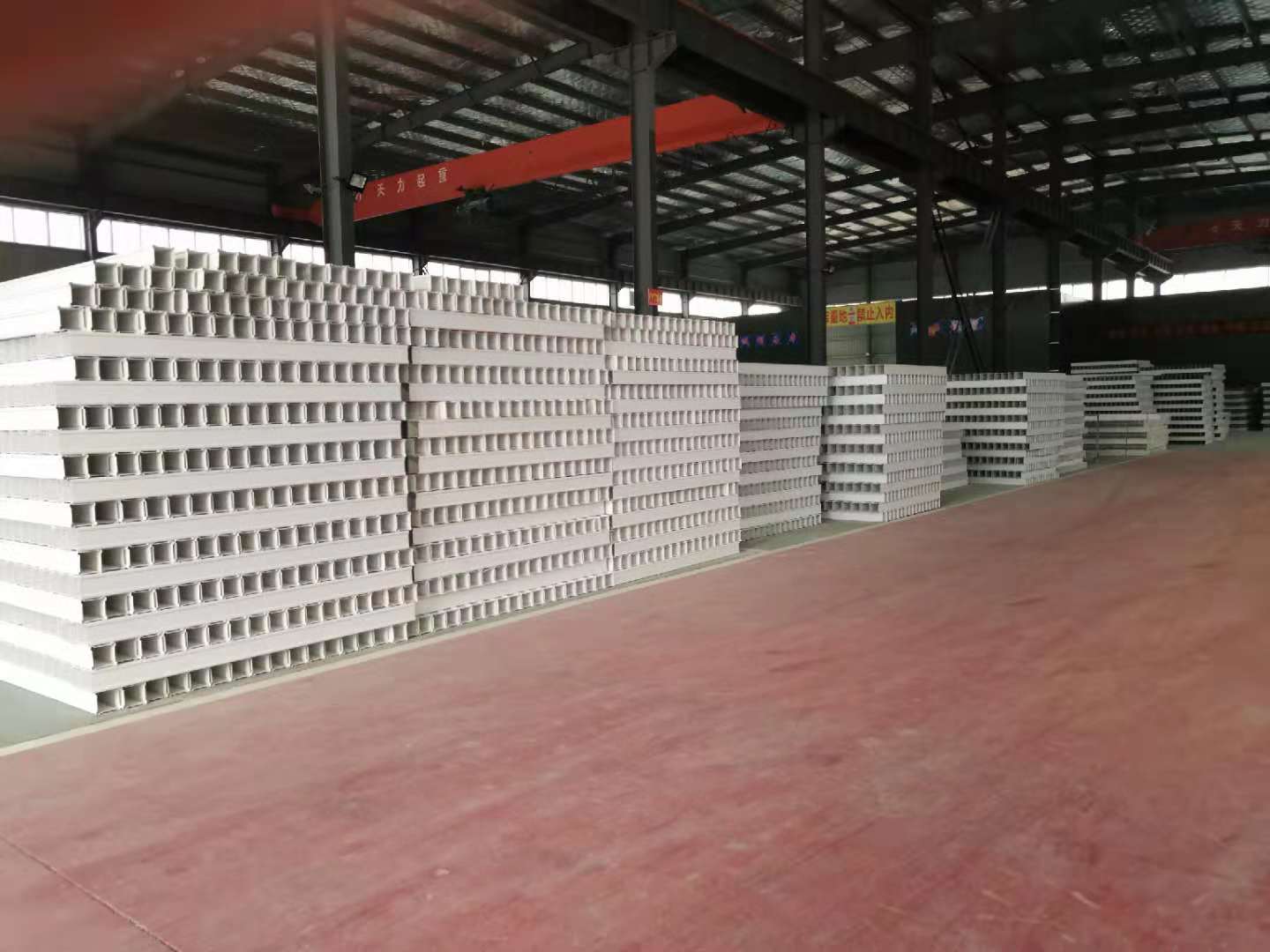 PVC套管备货区